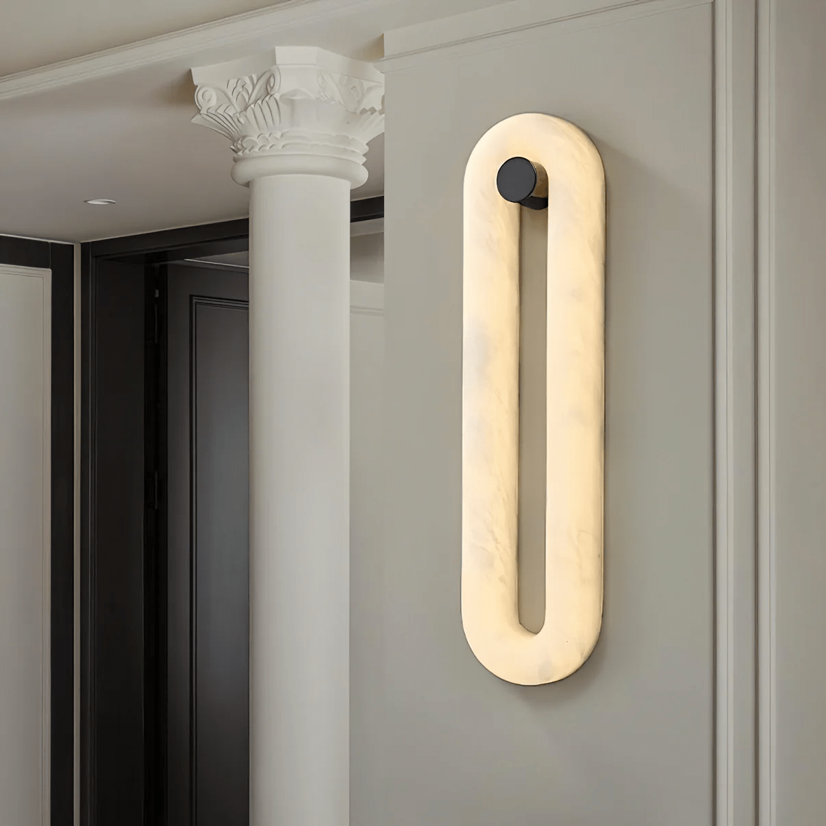 Alabaster Loop Wall Light T1618