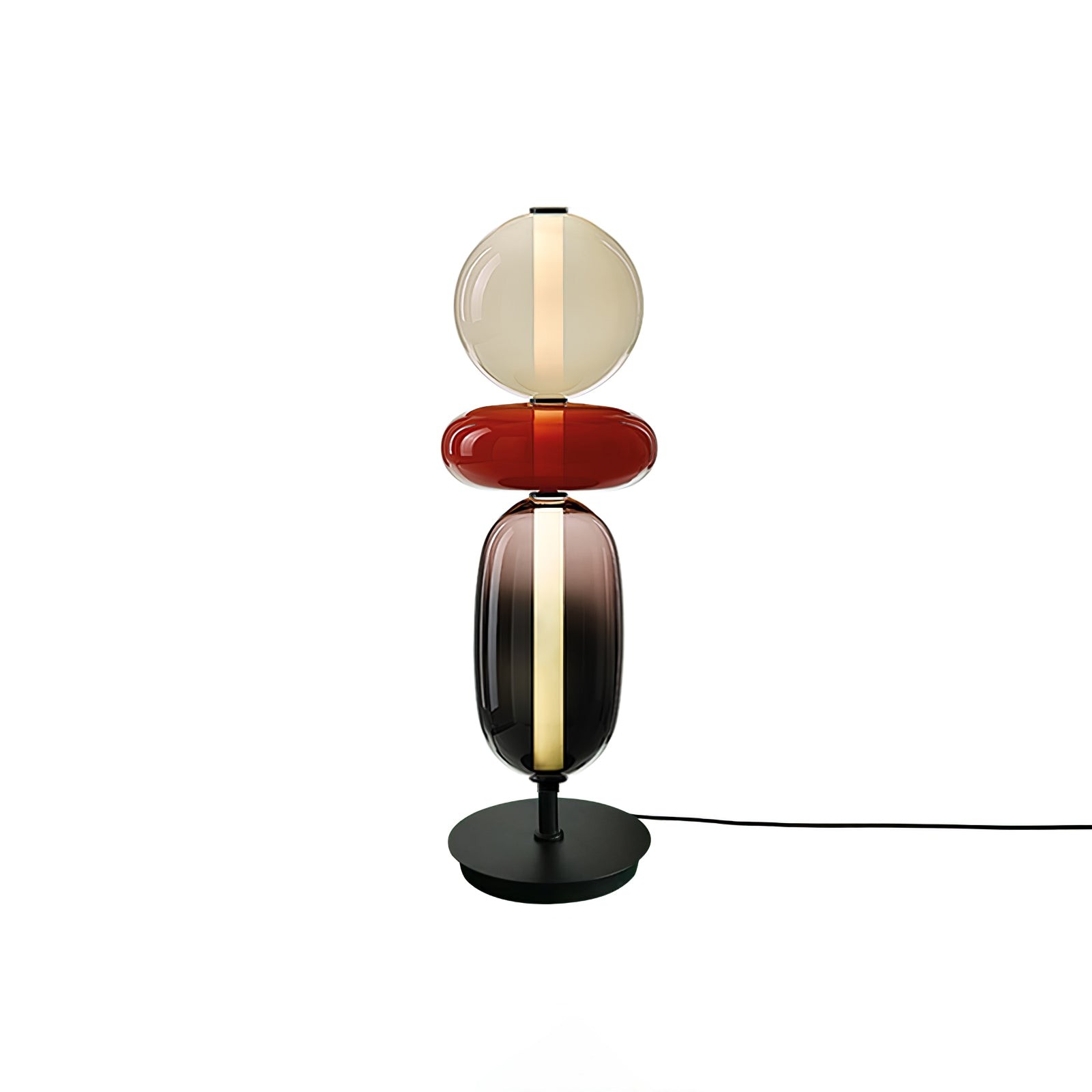 Nordic Minimalist Creative Luxury Gourd Glass Table Lamp M382
