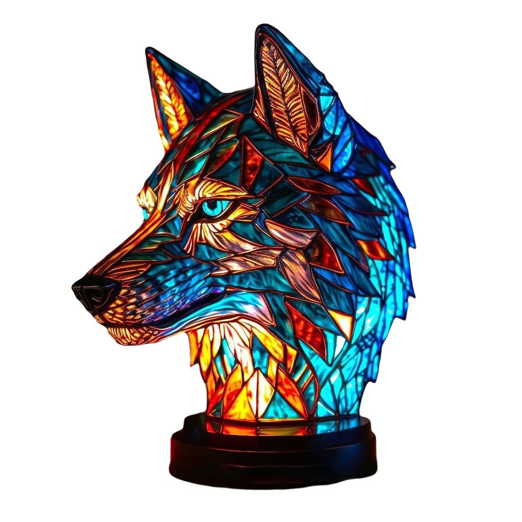 Magical Animal Statue Resin Table Lamp M537