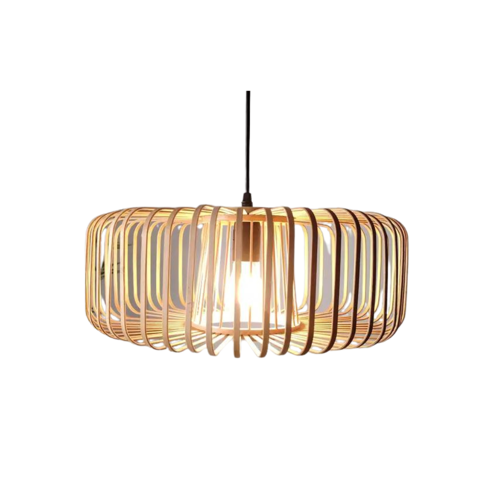 The Solar Illusion Bamboo Pendant Light T2122