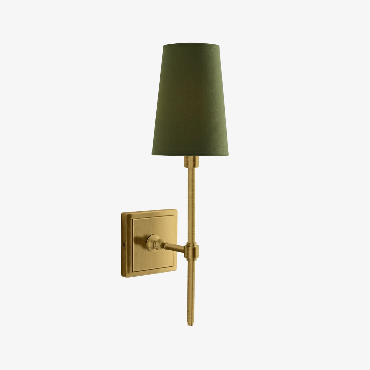 Derlina Stylish Retro Wall Lamp with White Linen Shades – Modern Industrial Design for Any Room T273
