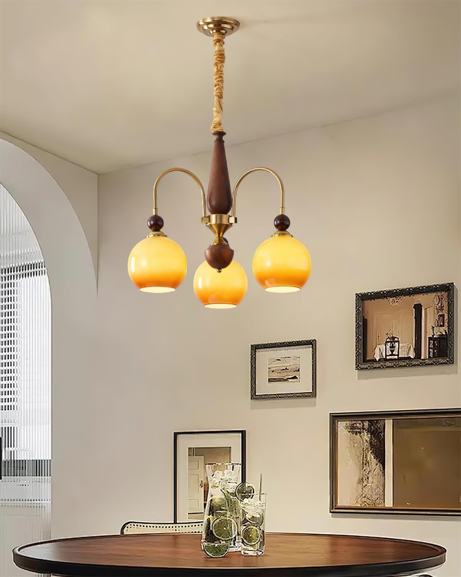 Solstice Glow Chandelier T1376