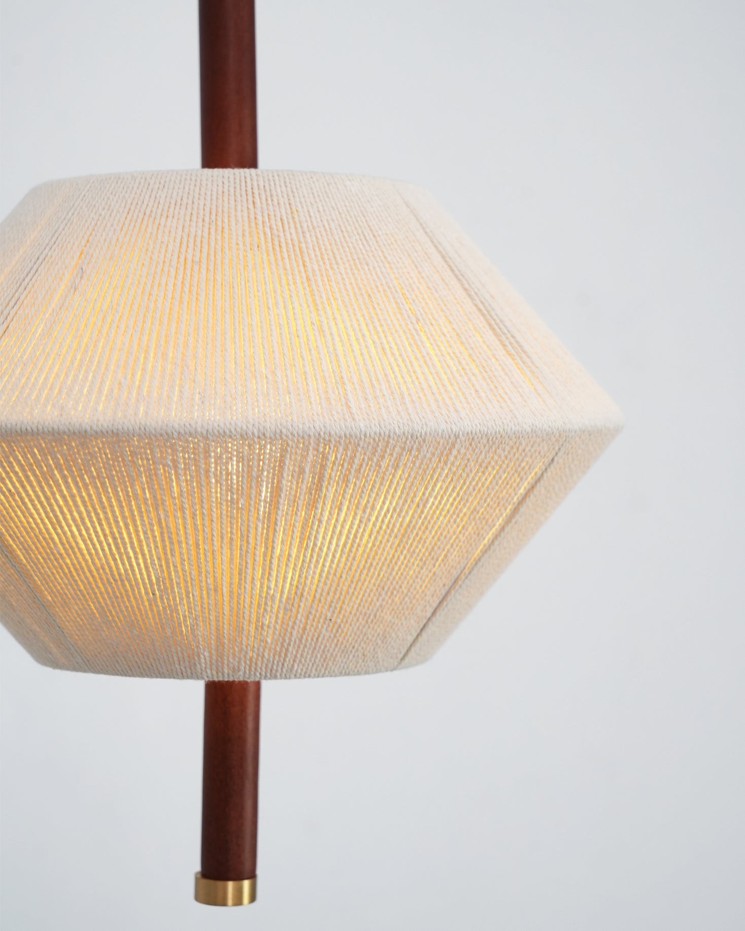 Japanese Wabi-Sabi Style Woven Fabric Pendant Lamp M10