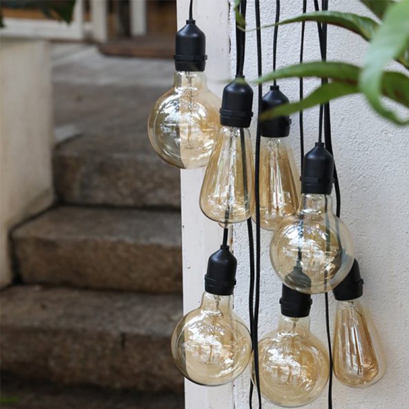 Bulb Chain Pendant Light