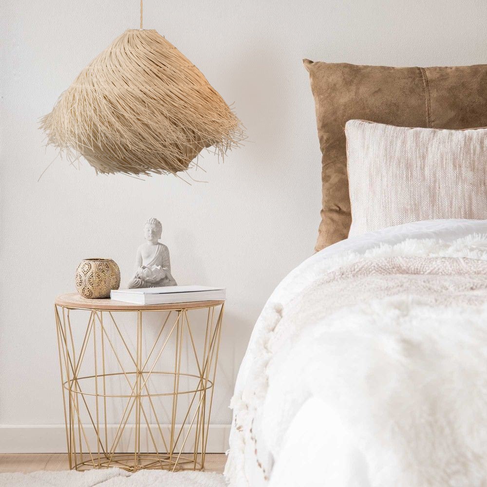 Natural Style Nest Rattan Pendant Lamp S72