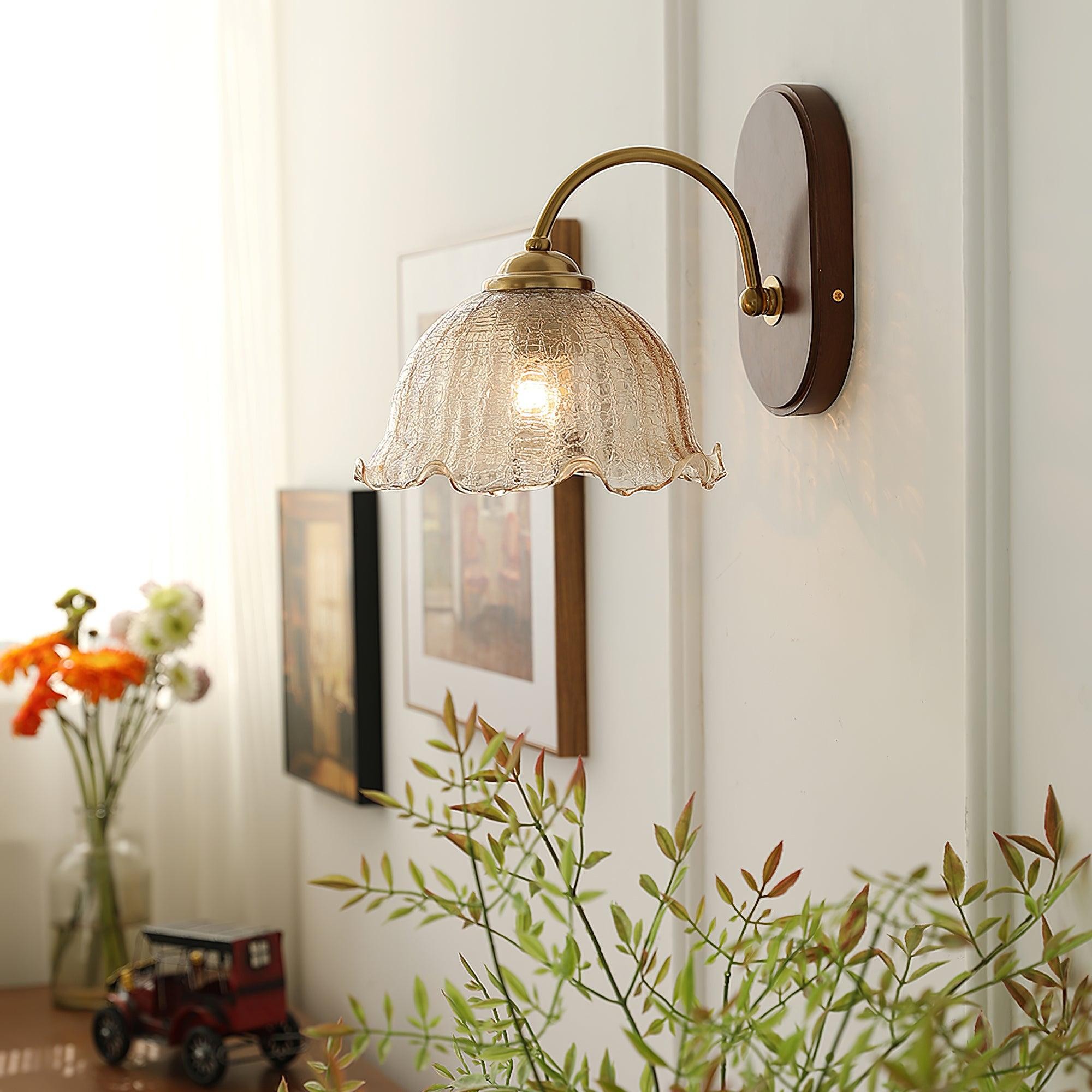 Vintage Flower Wall Lamp M208