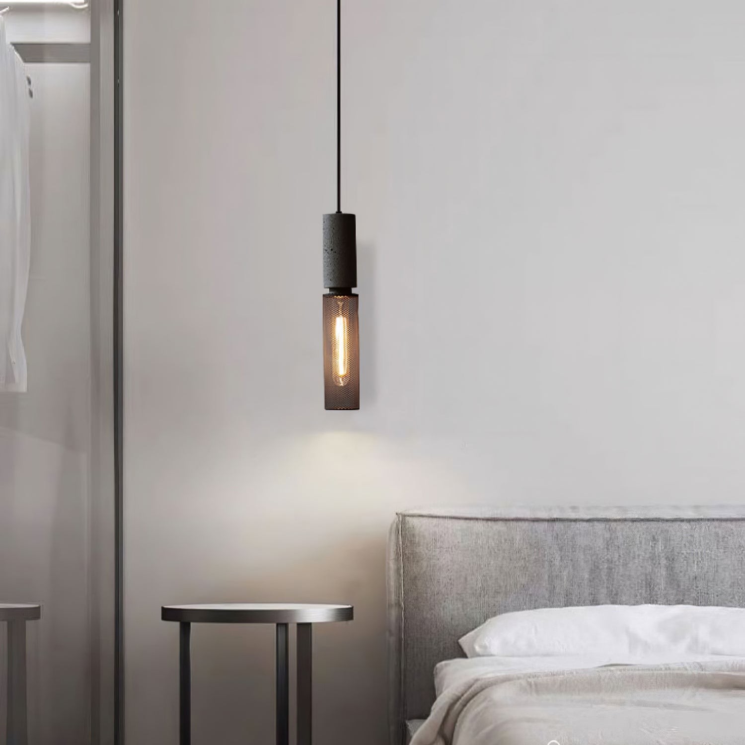 Cement Mesh Pendant Light M566