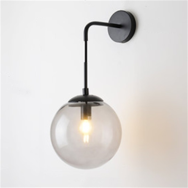 Nordic Glass Ball Wall Light