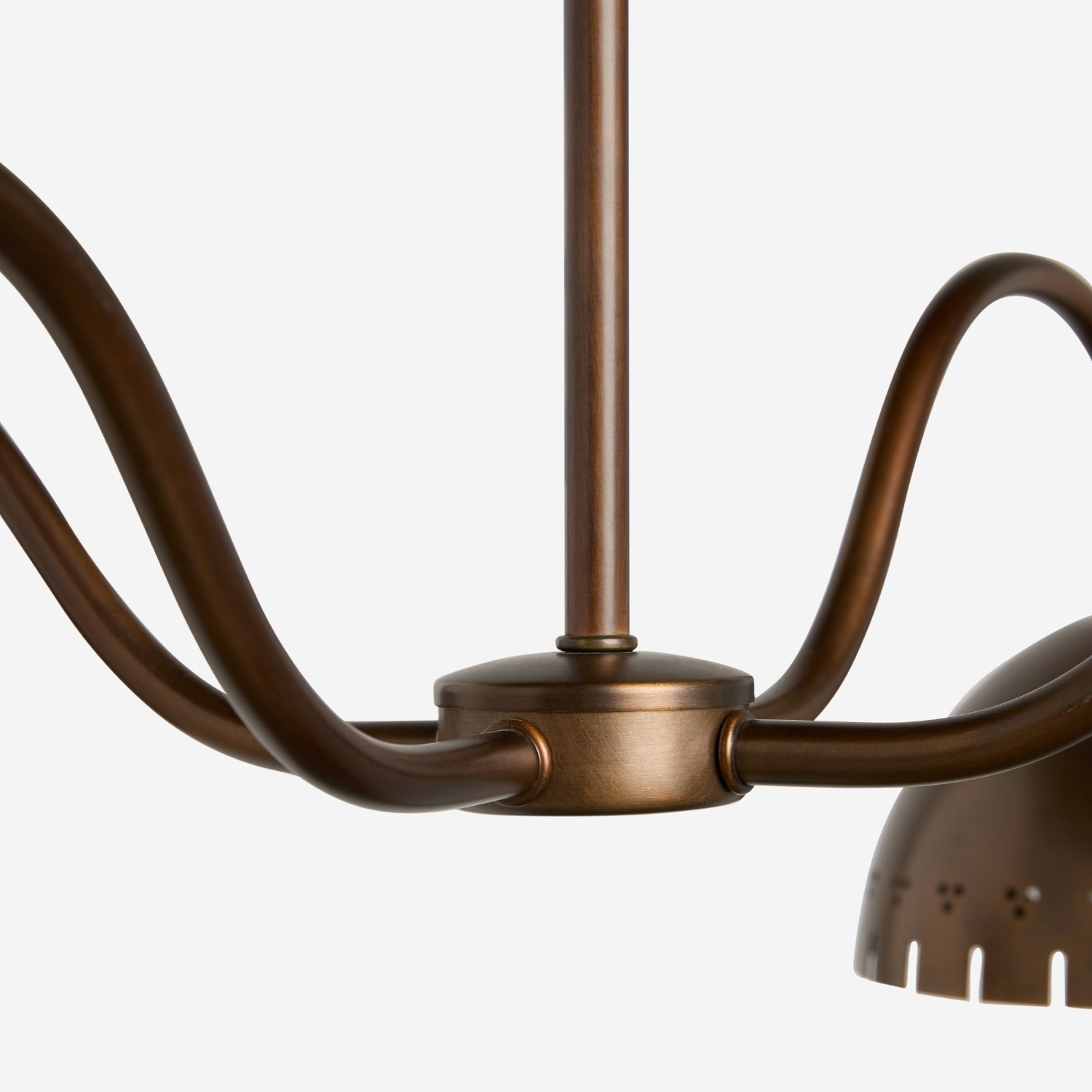 Lustrona Modern Chandelier - Artistic Metal Structure Statement Light for Living or Dining Areas T673