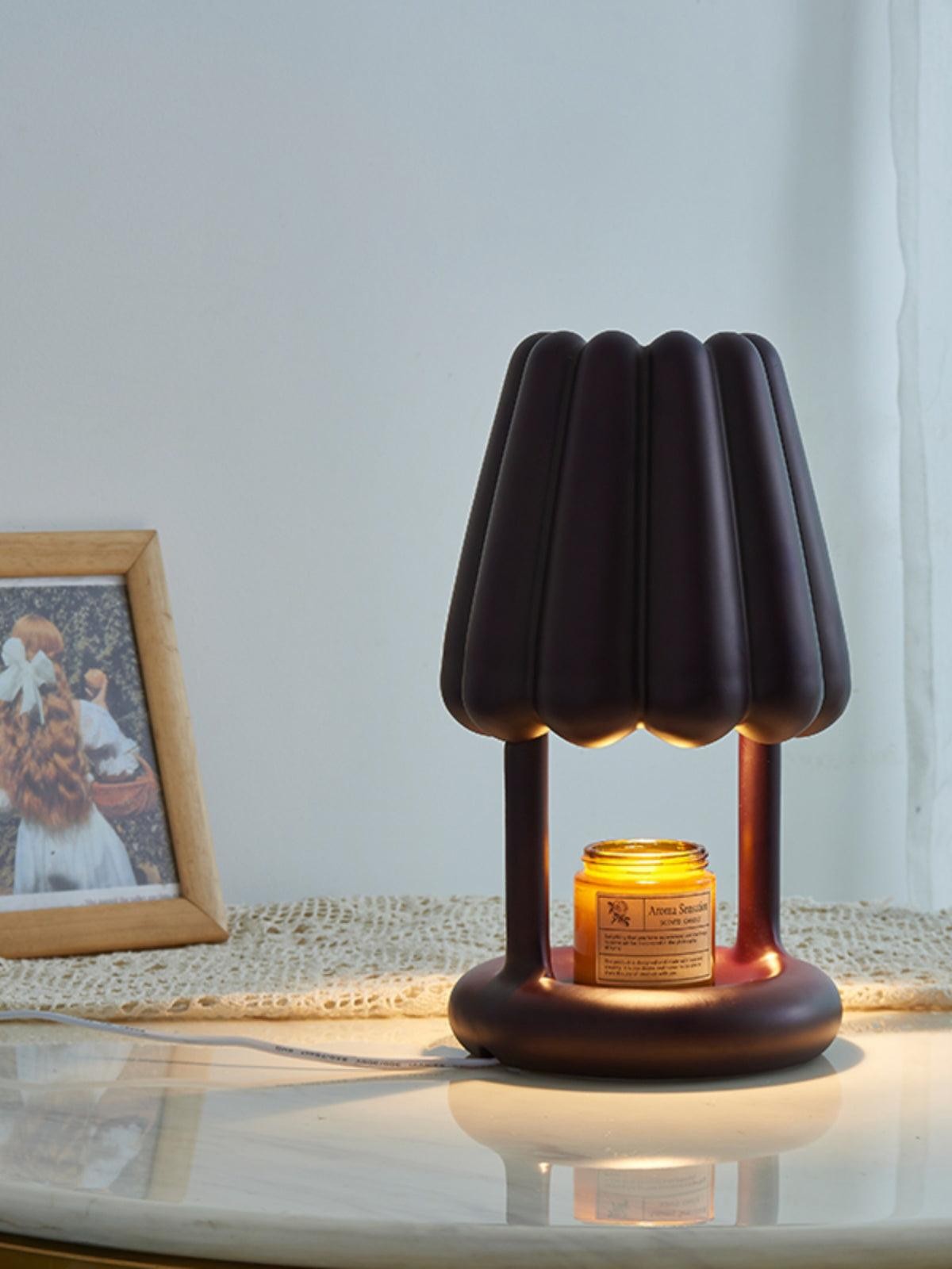 Ice Cream Flocked Resin Table Lamp M463