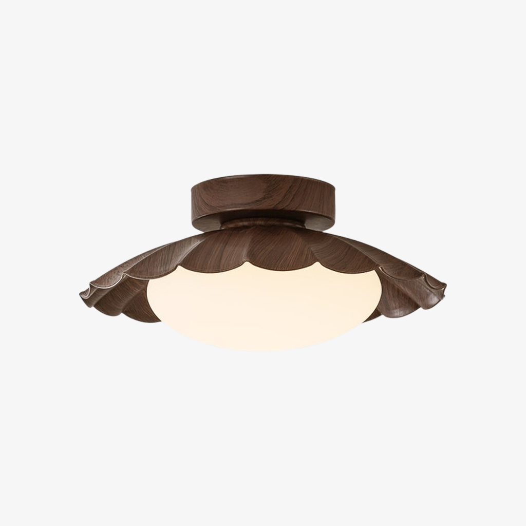 Pluvoria Modern Scalloped Clouds Ceiling Light - Minimalist Living Room Lamp T536