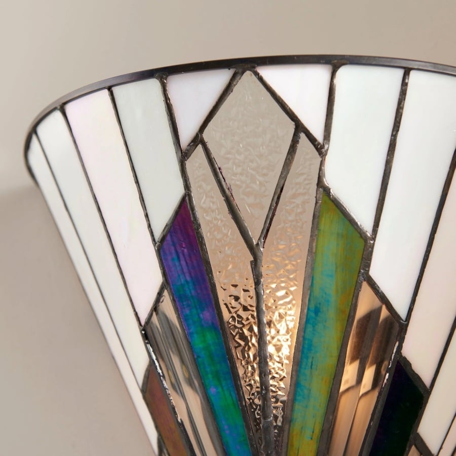 TF Astoria Fan-Shaped Art Deco Wall Sconce – Vintage Accent Lighting T635