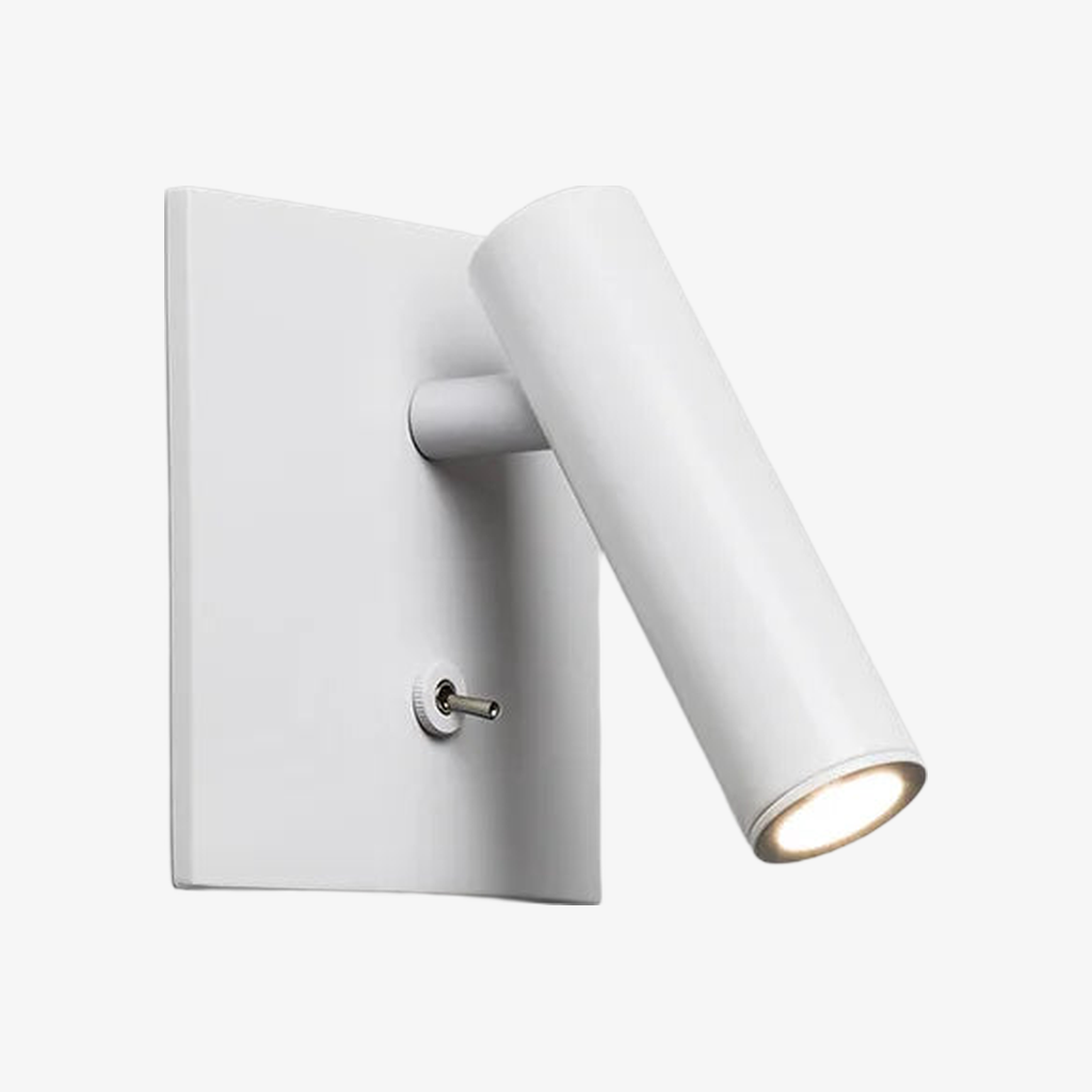 Slimlux Rotating Head LED Wall Sconce - Modern Minimal Wall Light for Bedroom T1164