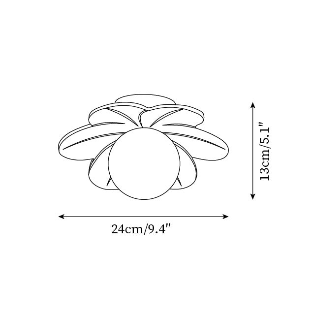 Flower Ceiling Light P015