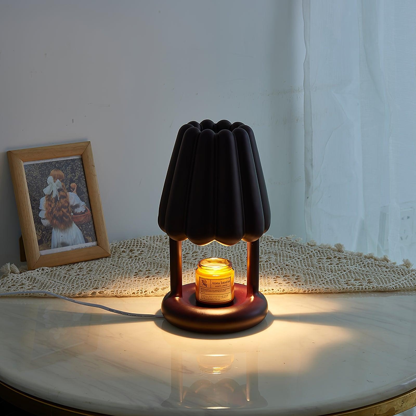 Ice Cream Flocked Resin Table Lamp M463