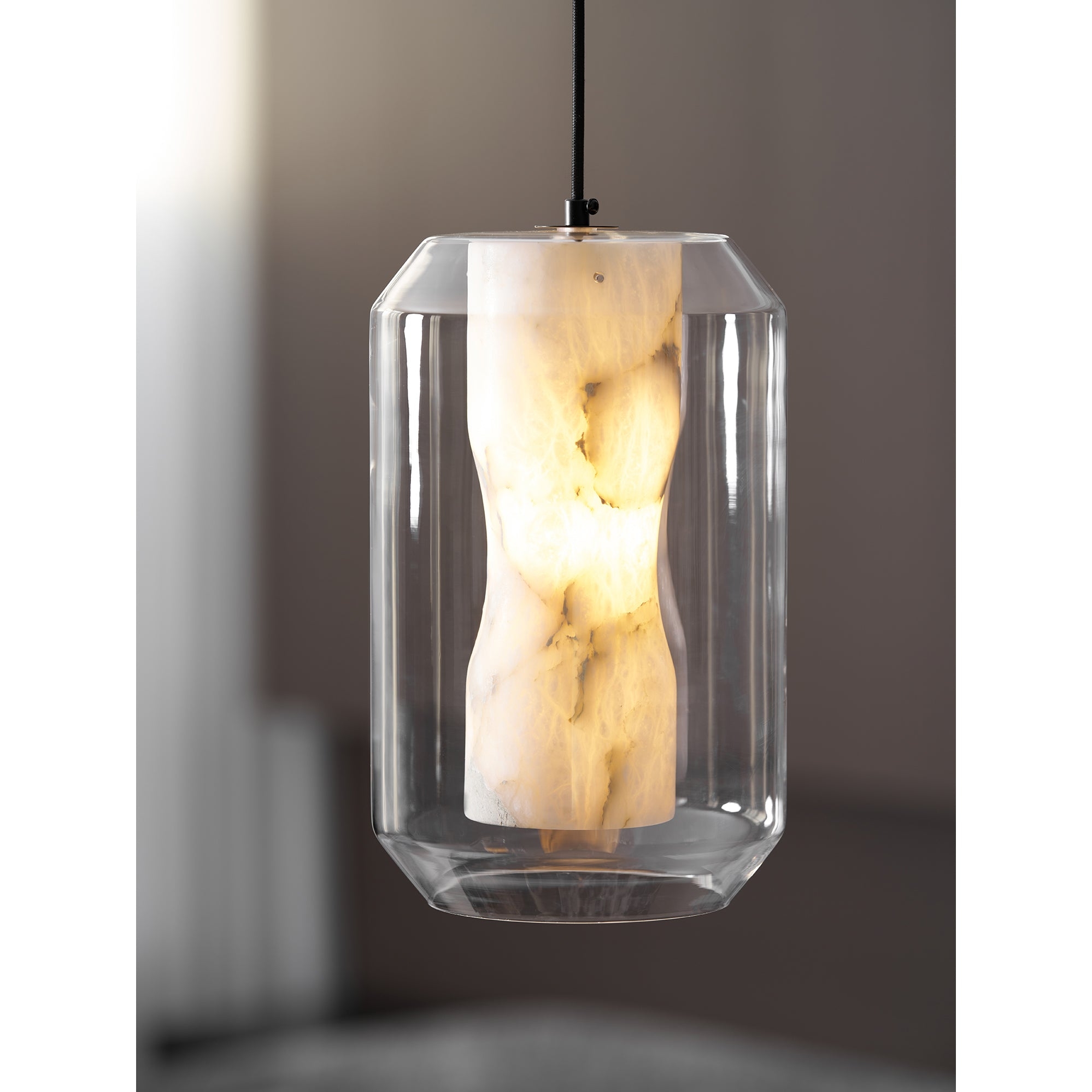 Glass Alabaster Pendant Lamp T1668