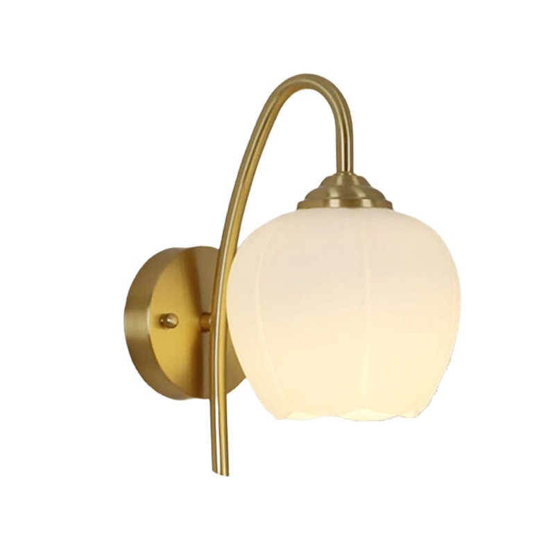 Pastoral Flowers Cream Wind Wall Lamp
