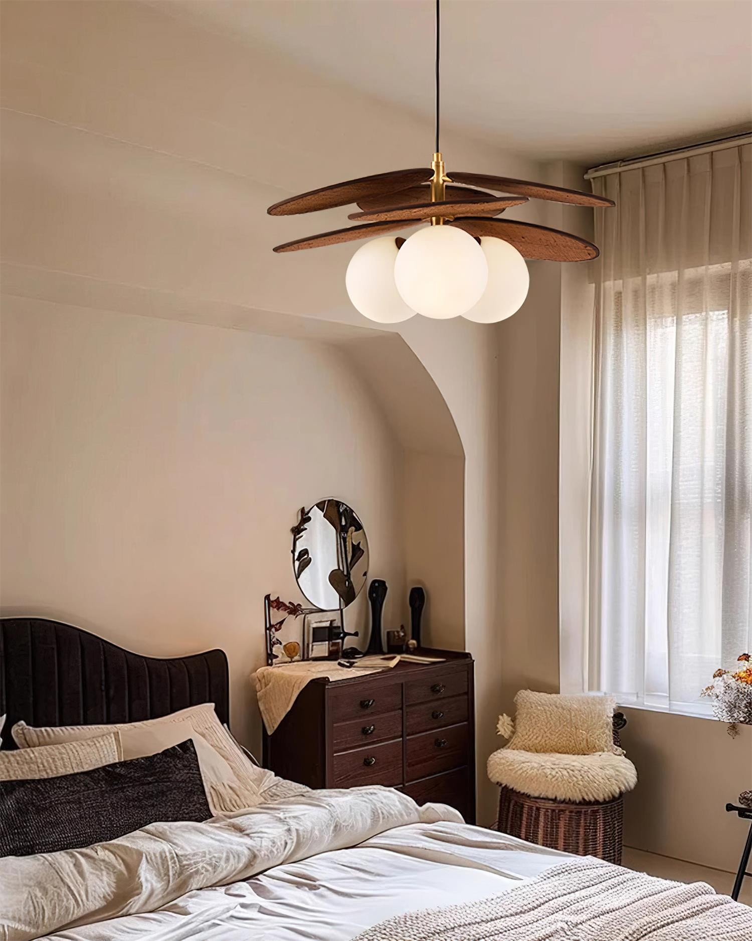 Medieval Rattan Pendant Lamp P042