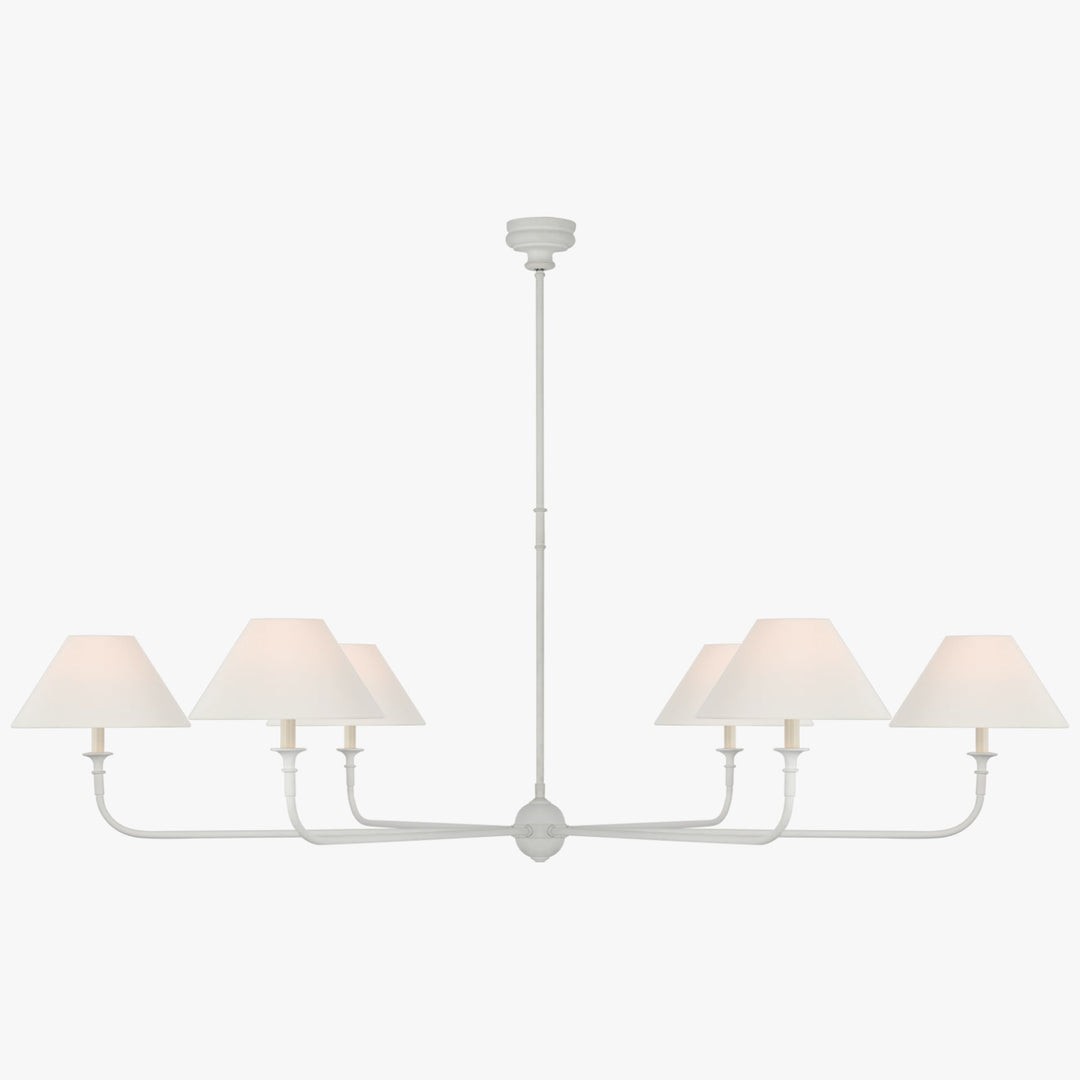 Piaf Geometric Metal Chandelier – Industrial Style for Dining Room T198
