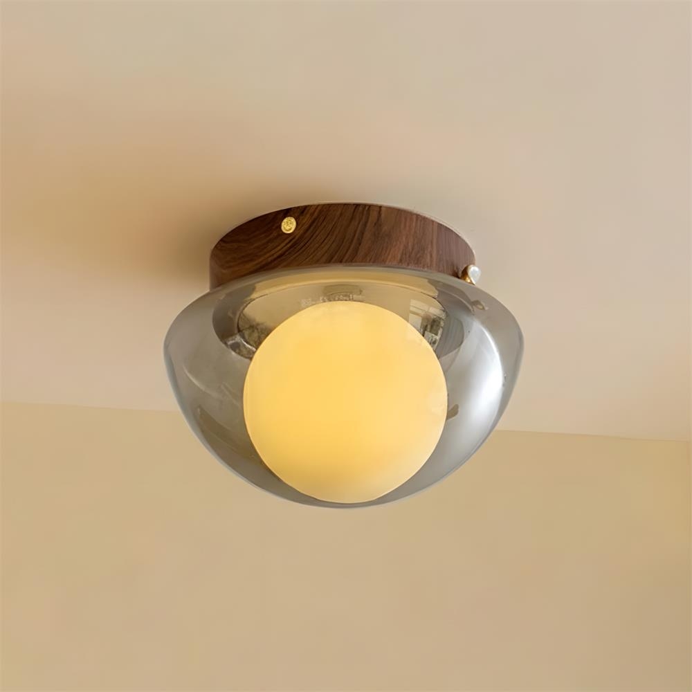 Honeyed Dome Ceiling Lamp T1541