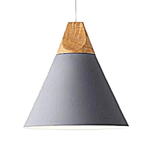 Connell Coned Woody Pendant Lamp