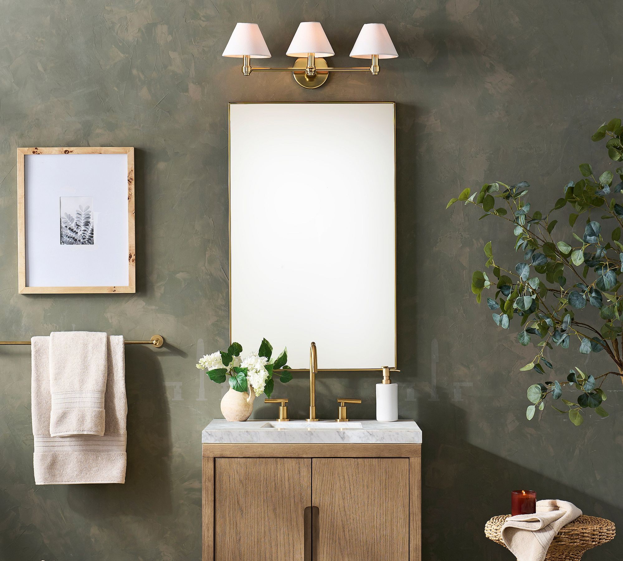 Modern Metal Wall Sconce – Adjustable Arms for Hallways T424
