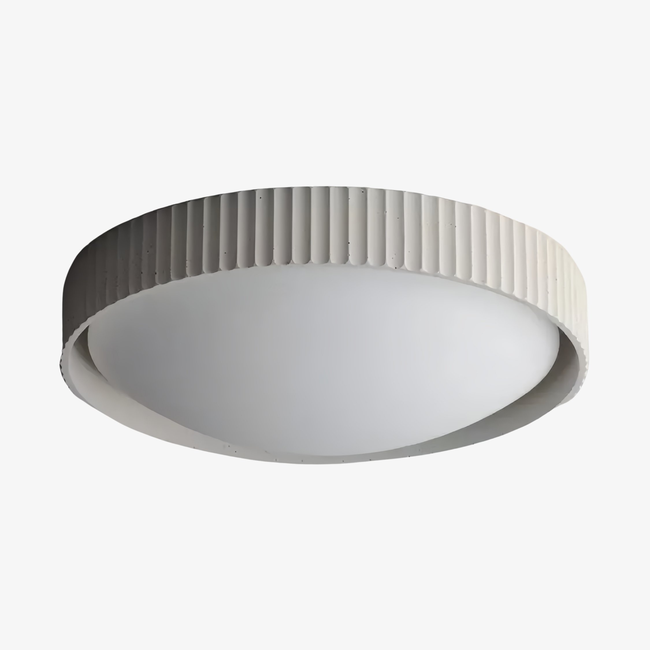 Acrion Round Acrylic LED Ceiling Light - Minimal Flush Mount Living T1179