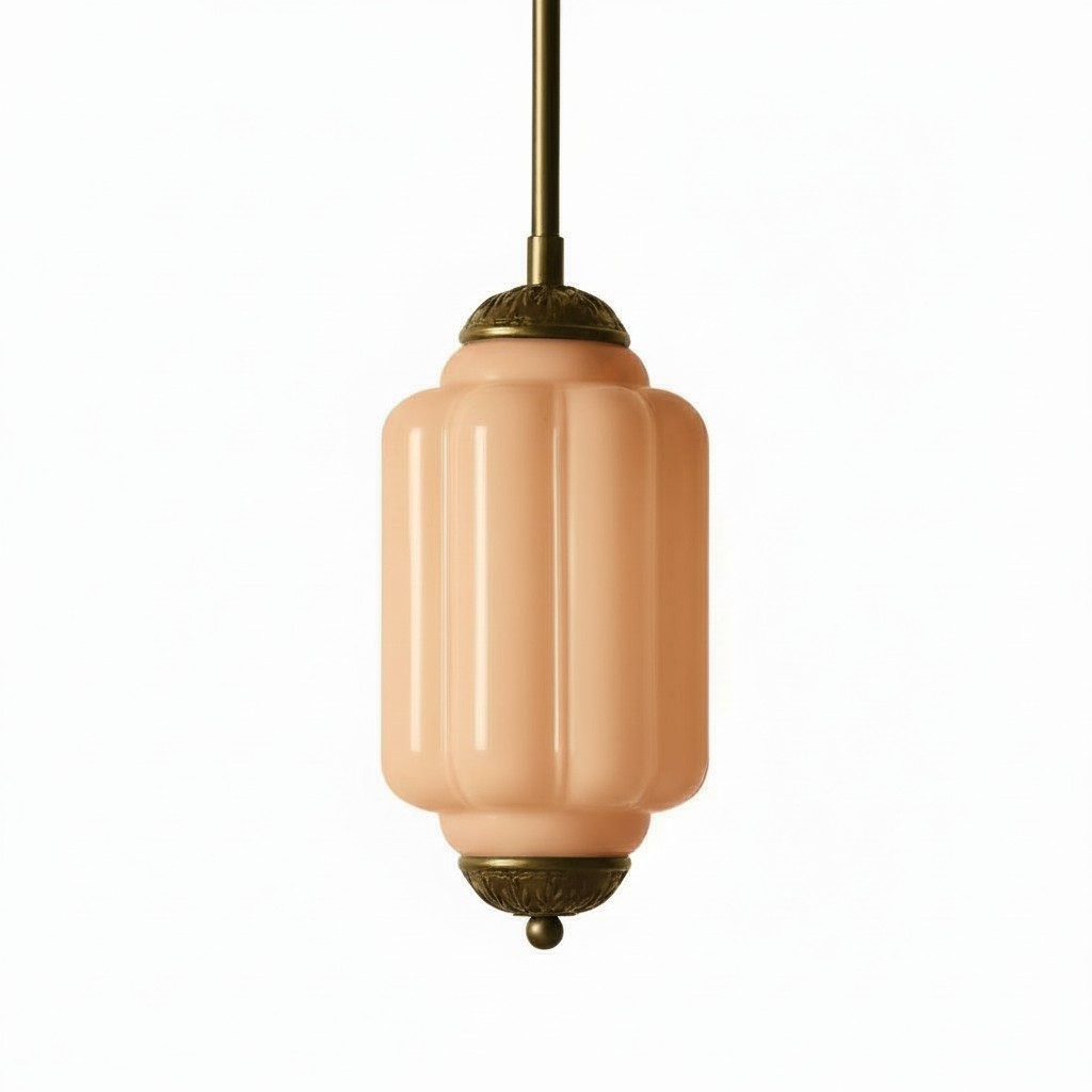 Eloise Vintage Glass Pendant Light - Elegant Pendant Lamp for Living Room G23