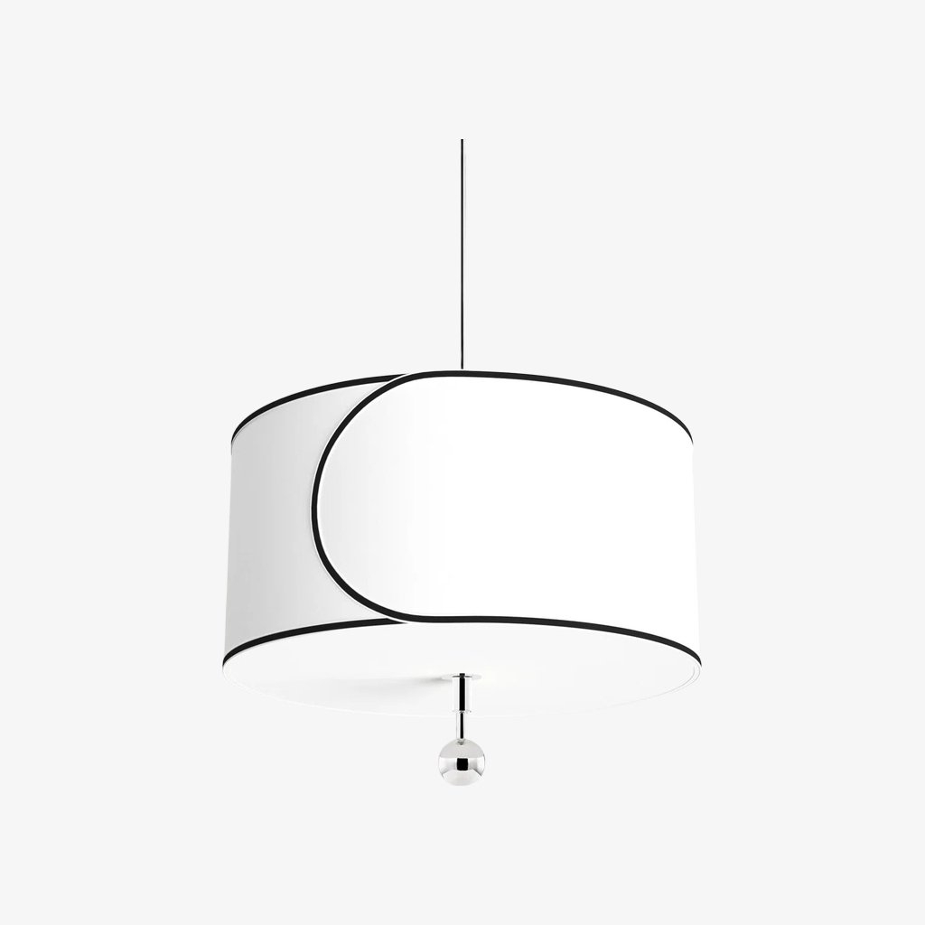 Roven 3-Light Pendant - Layered Fabric for Dining Room Lighting T659
