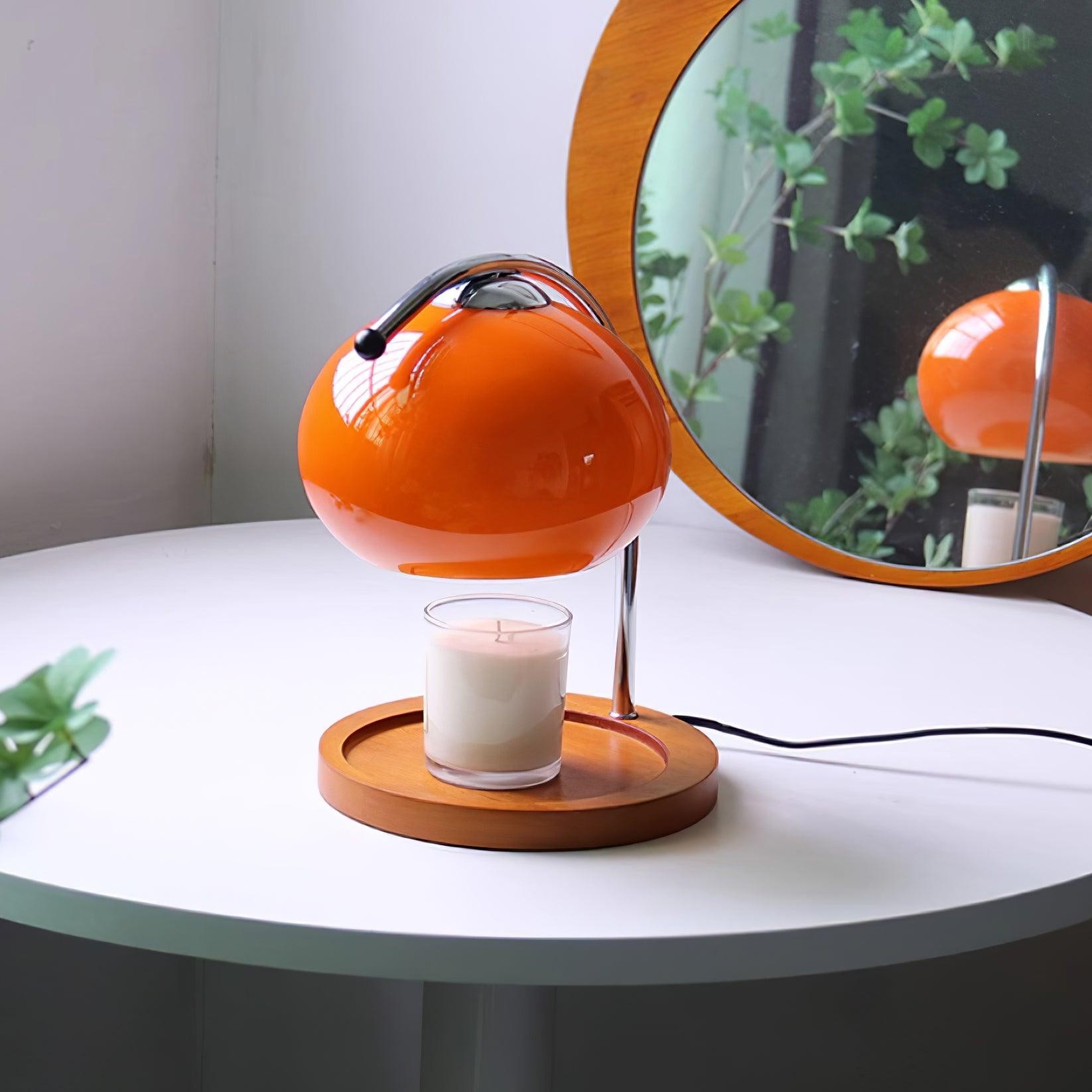 Modern Bauhaus Glass Candle Warmer Table Lamp M43