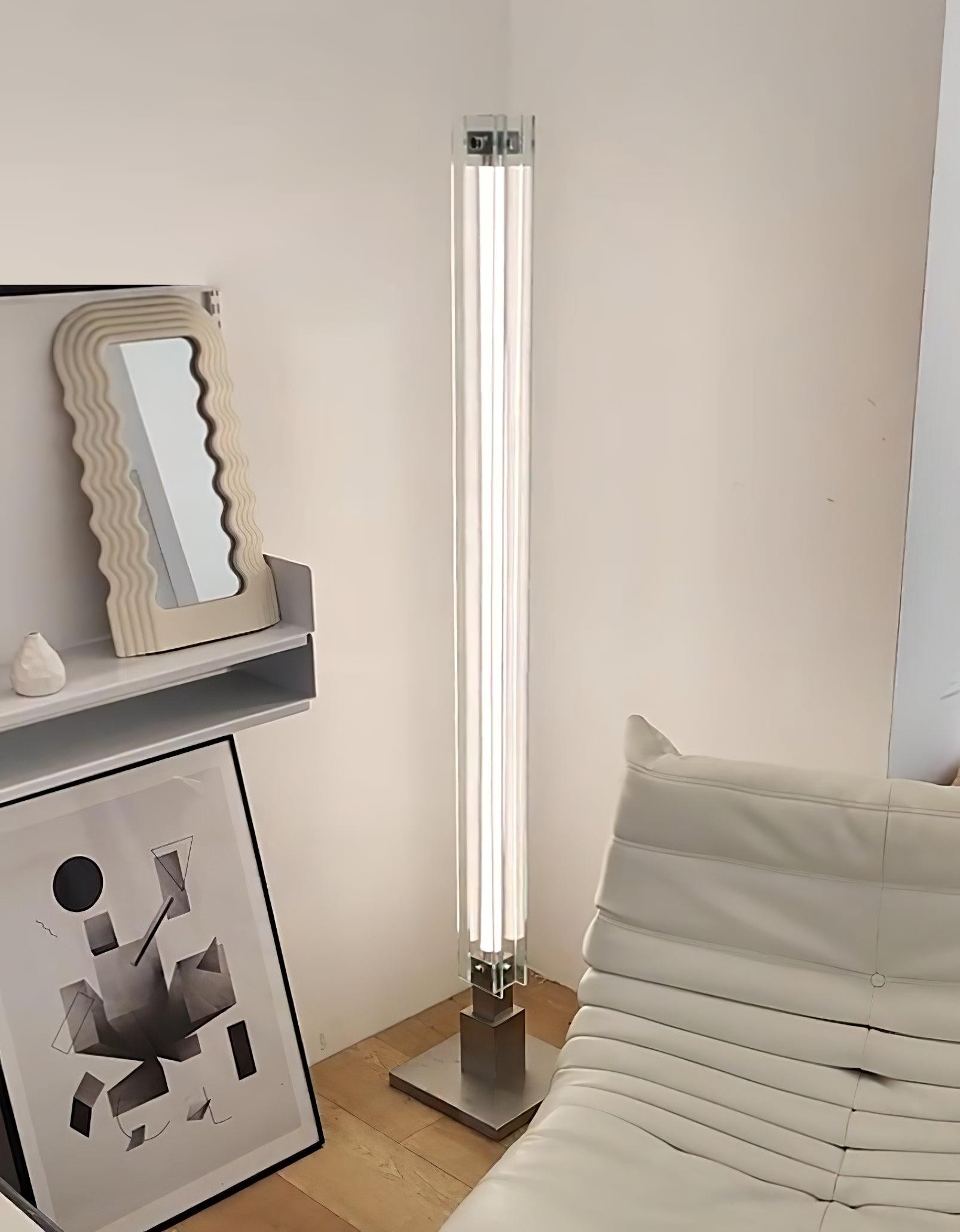 Industrial Style Minimalist Glass Floor Lamp G35