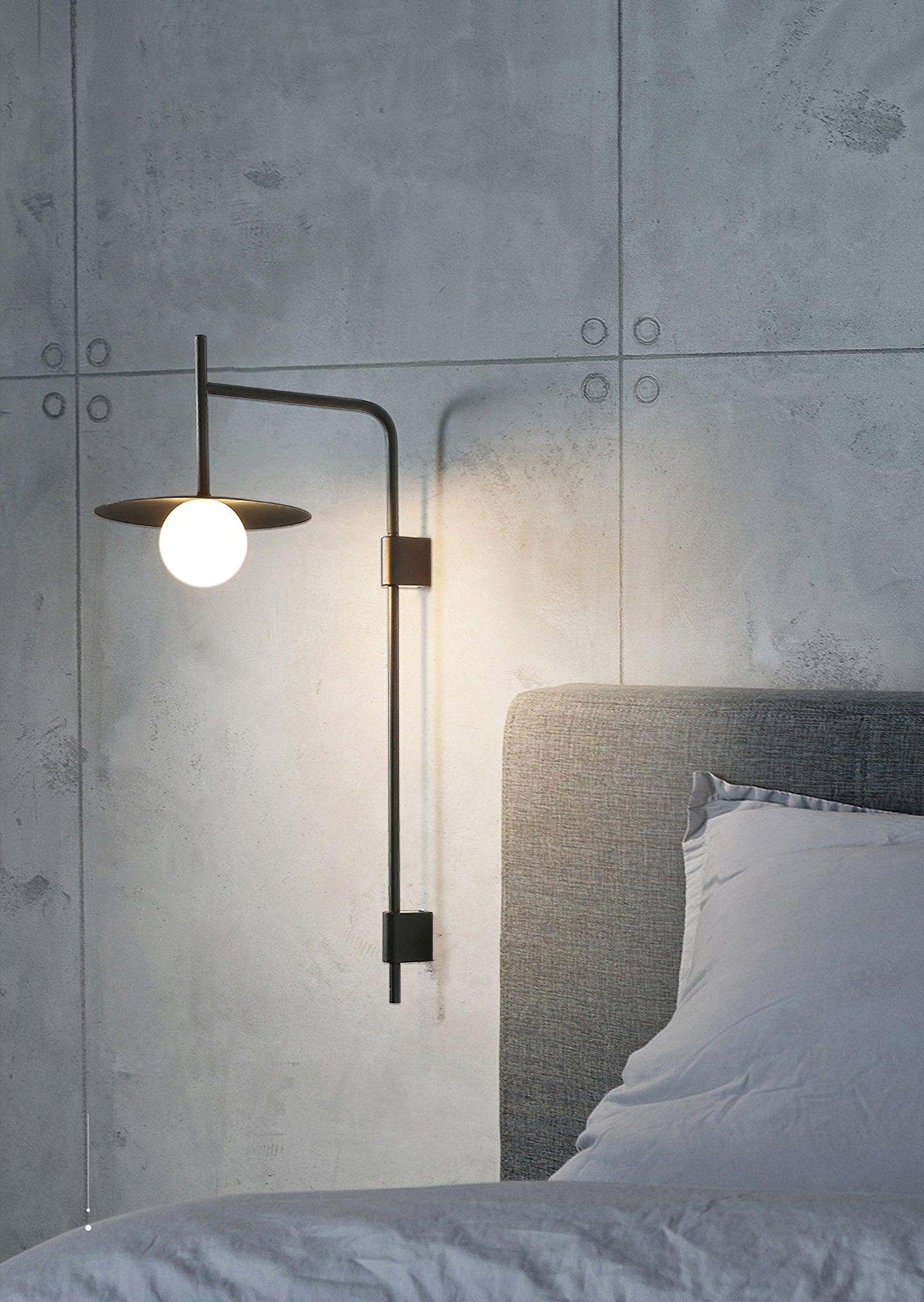 Nordic Swing Arm Wall Lamp for Living Room G26