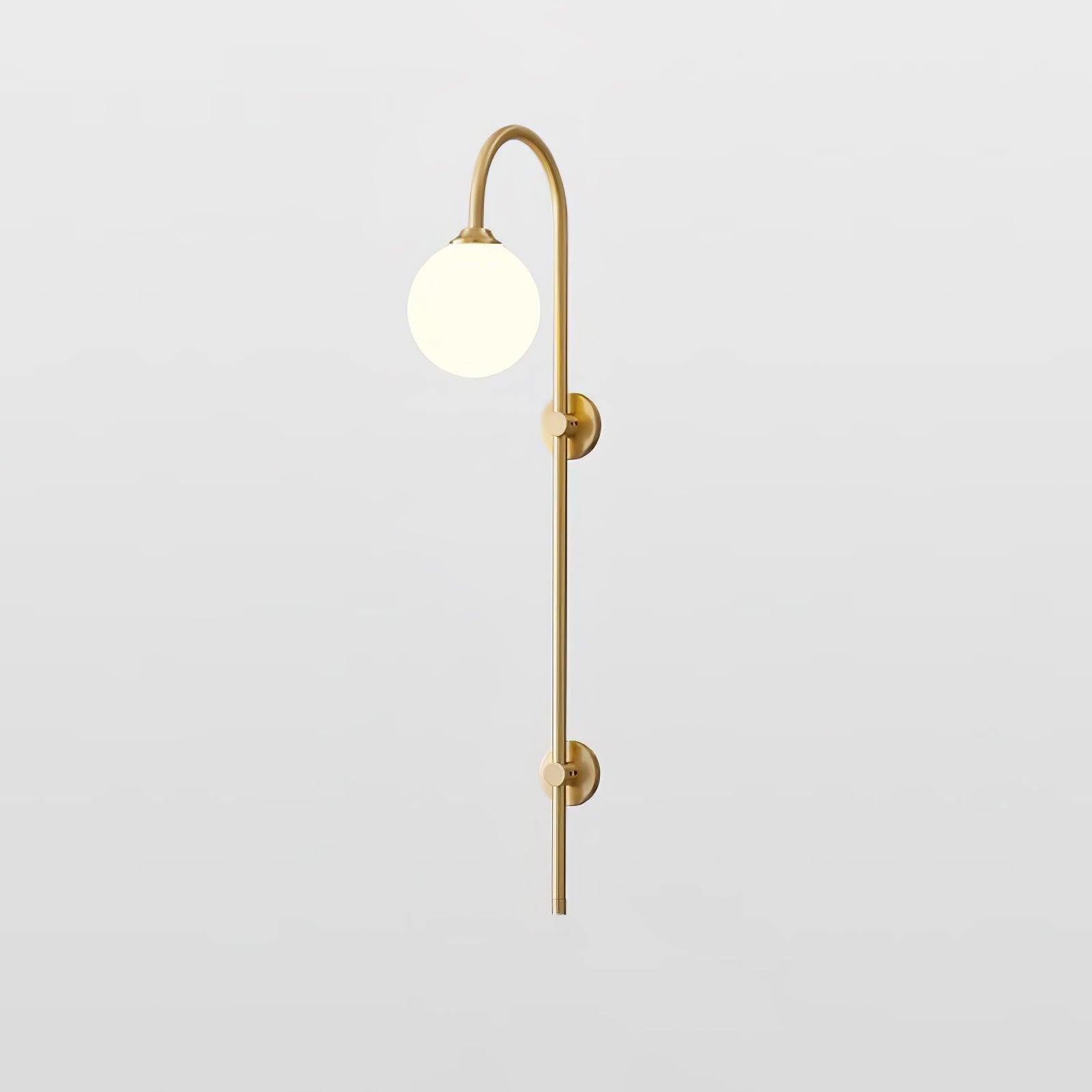 Globe Brass Wall Sconce M451