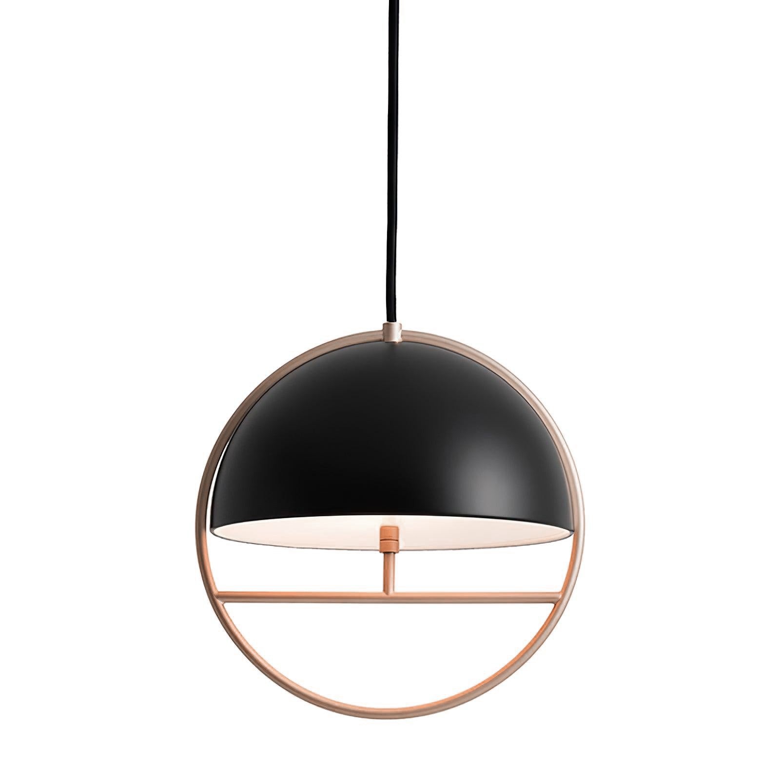 Nordic Hemispherical Ring Metal Pendant Lamp M448