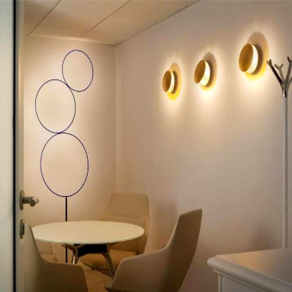 Discola Wall Lamp Metal Disc Design - Living Room Ambient Light