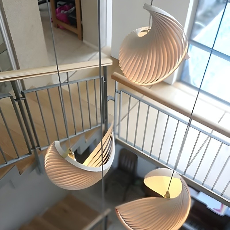 Nautilus Shell Pendant Light S196