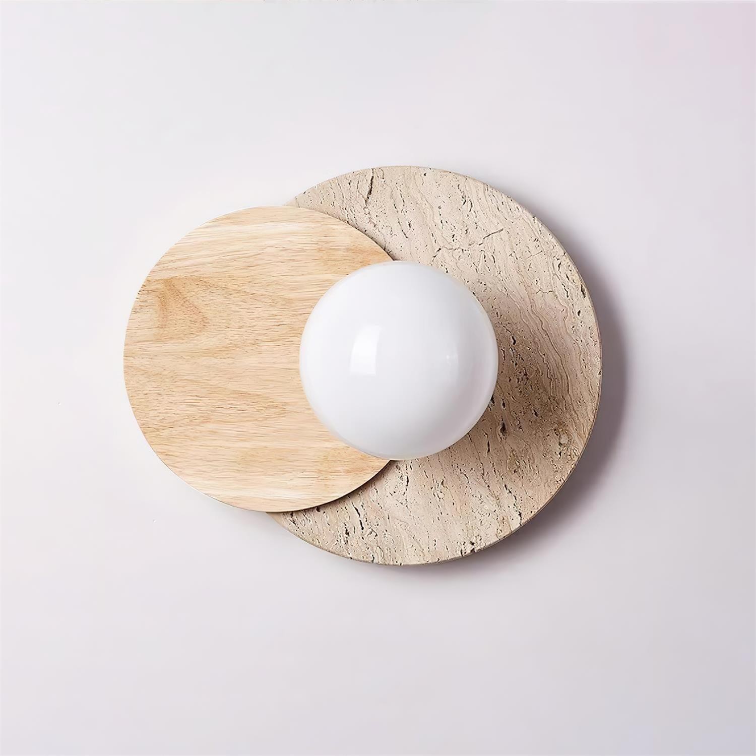 Simple Double Circle Splicing Wall Lamp M125