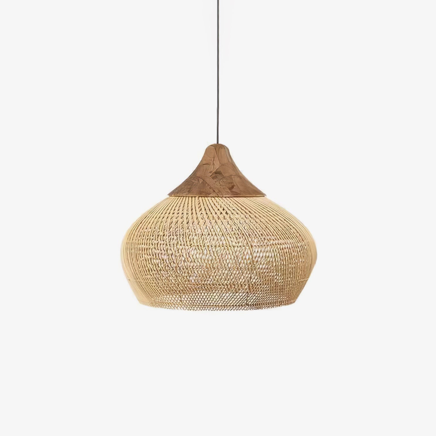 Harp Braided Rattan Pendant Lamp T048