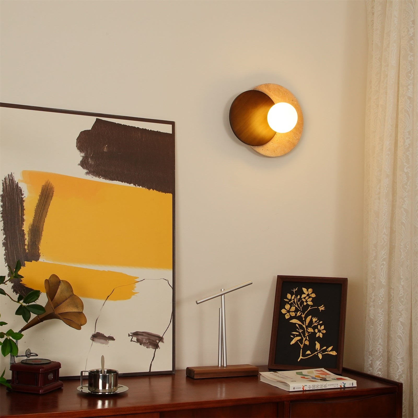 Simple Double Circle Splicing Wall Lamp M125