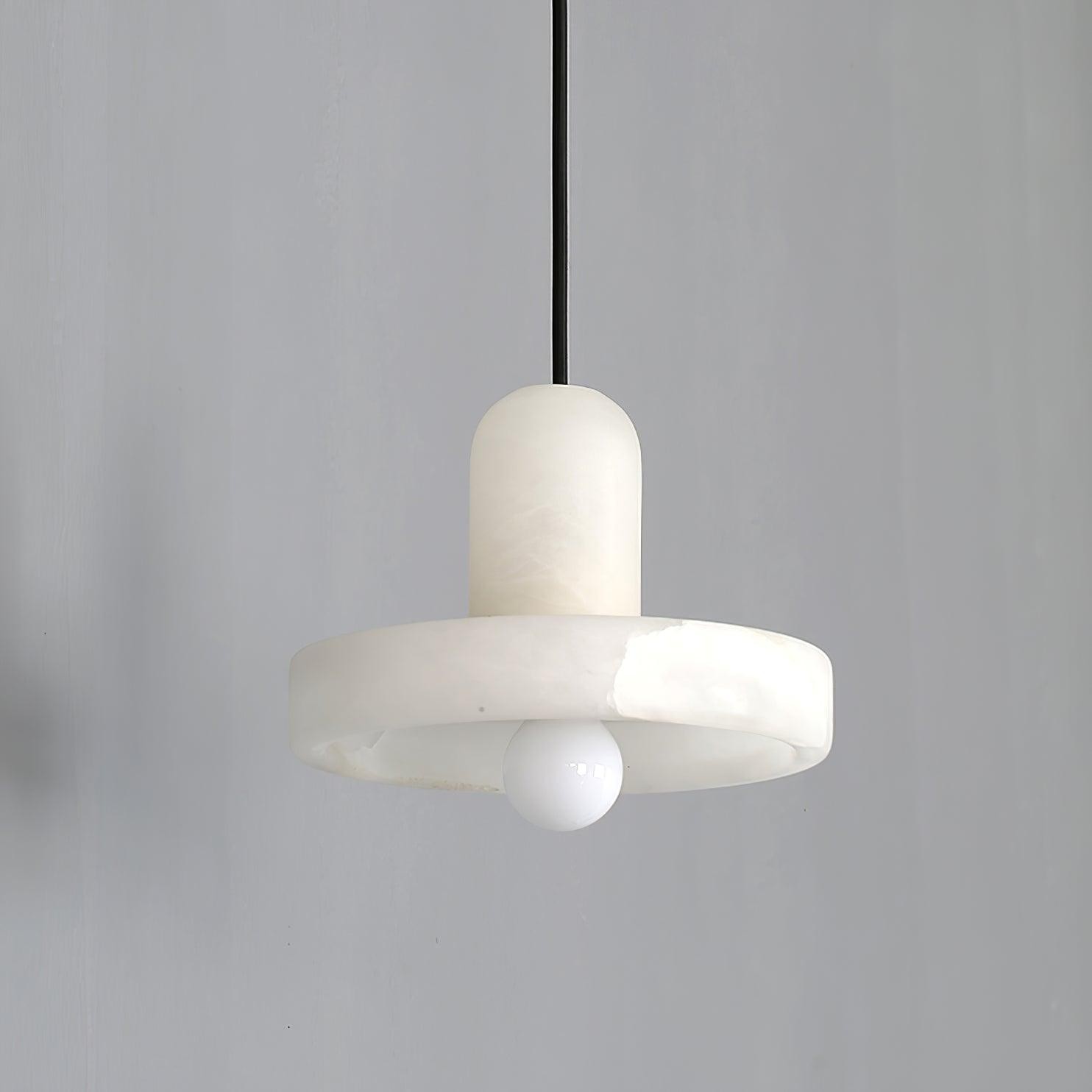 Elegant Creative White Alabaster Pendant Light G10