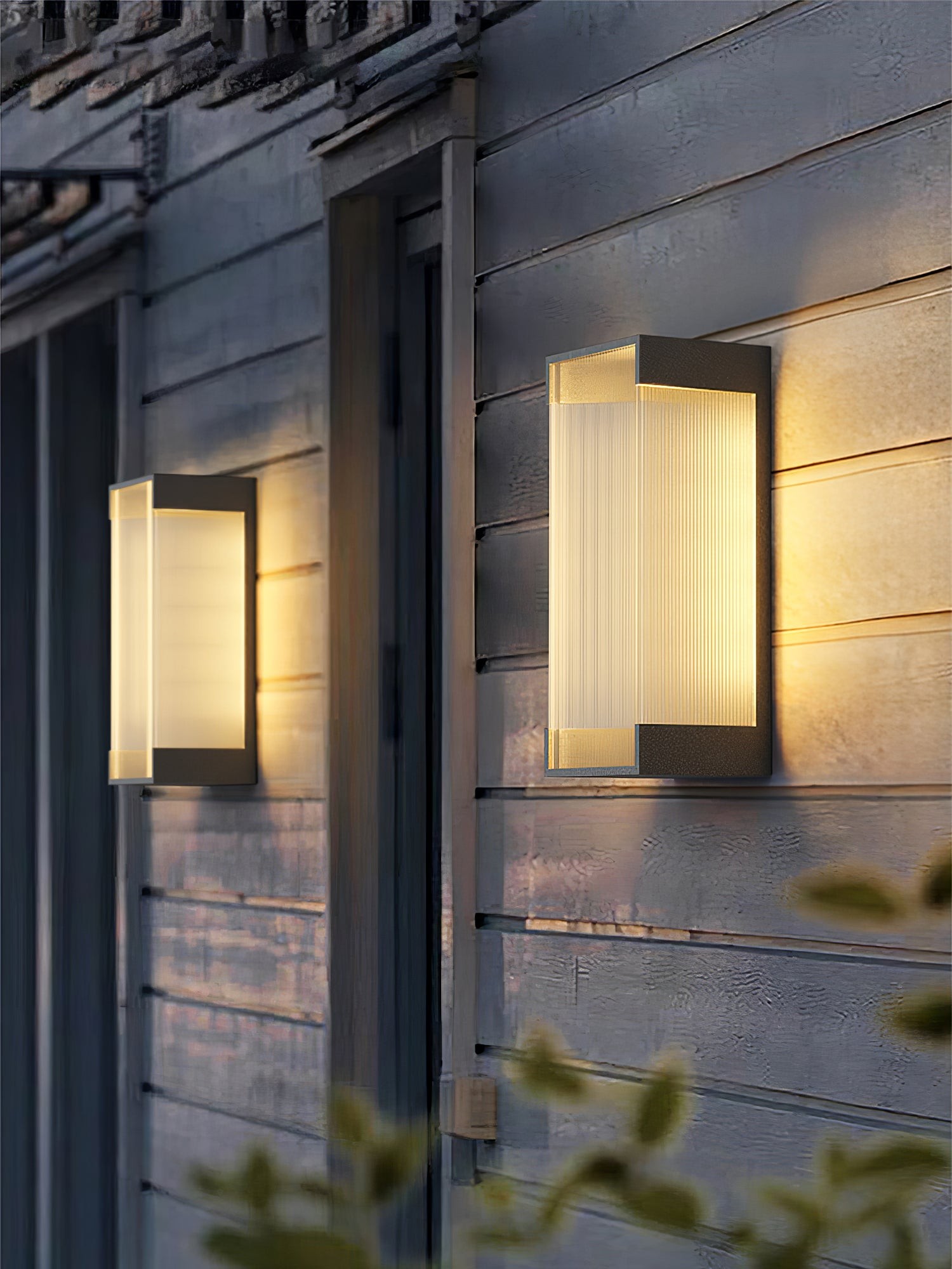 Rectangular Outdoor Wall Light M328