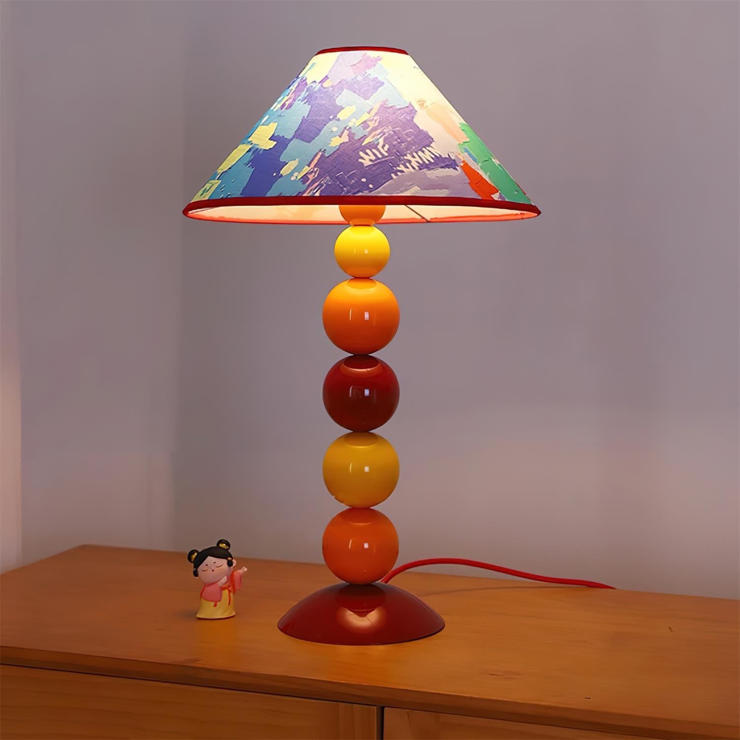 Retro Coloful Stacking Ball Table Lamp M230