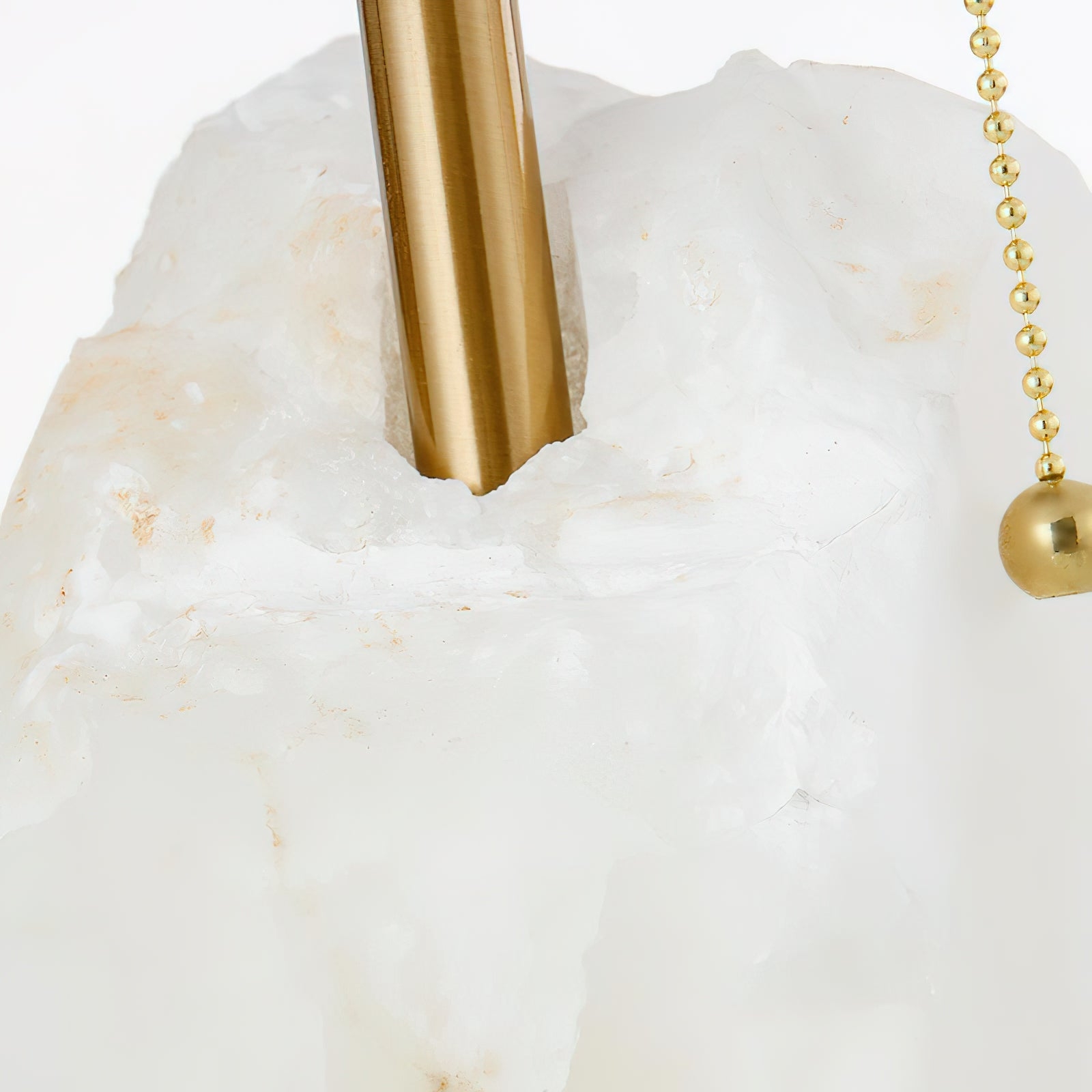 Raw Alabaster Table Lamp T1726