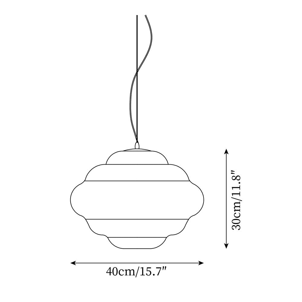 Gradient Cloud Pendant Lamp M155