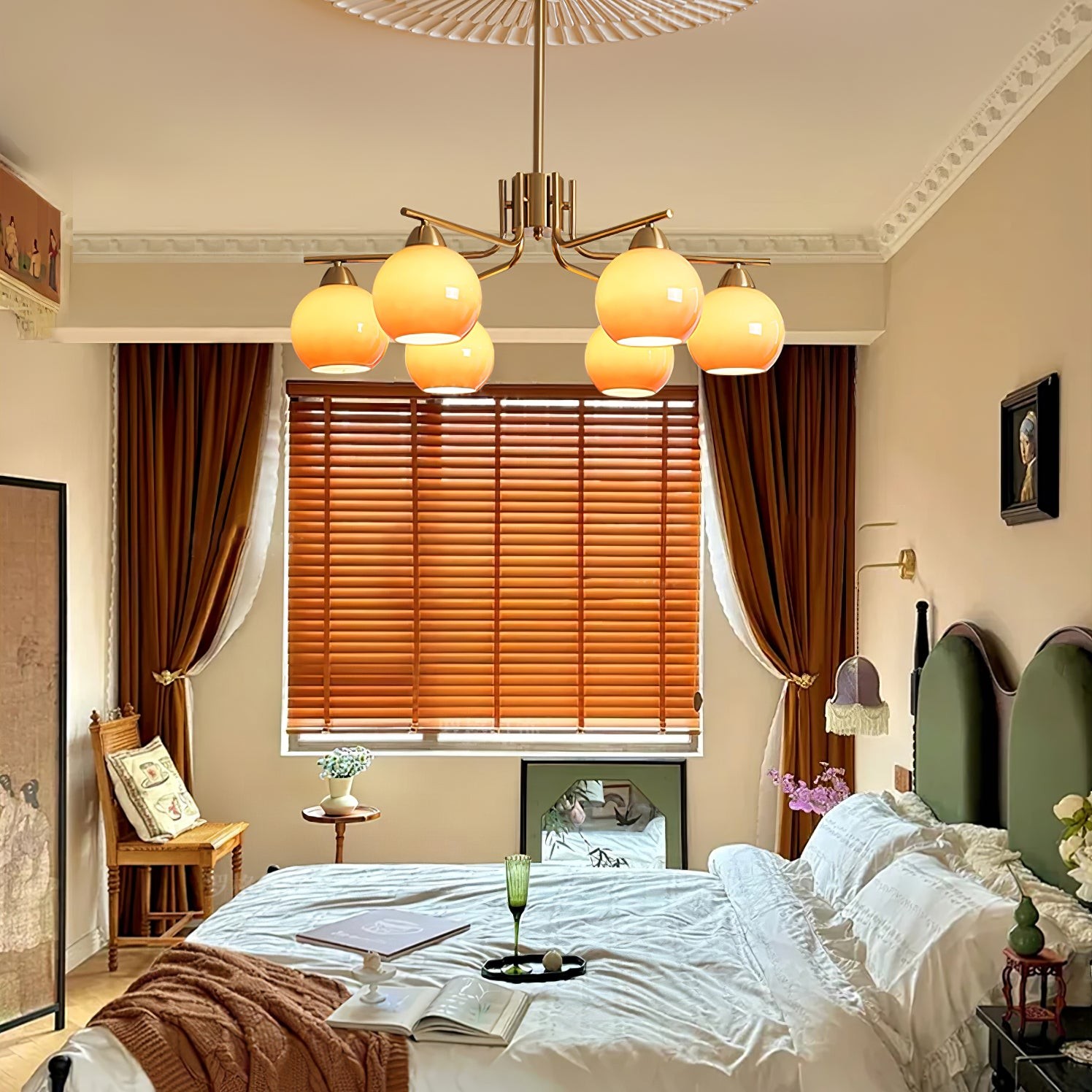 Creative Caramel Spherical Pendant Lamp M466