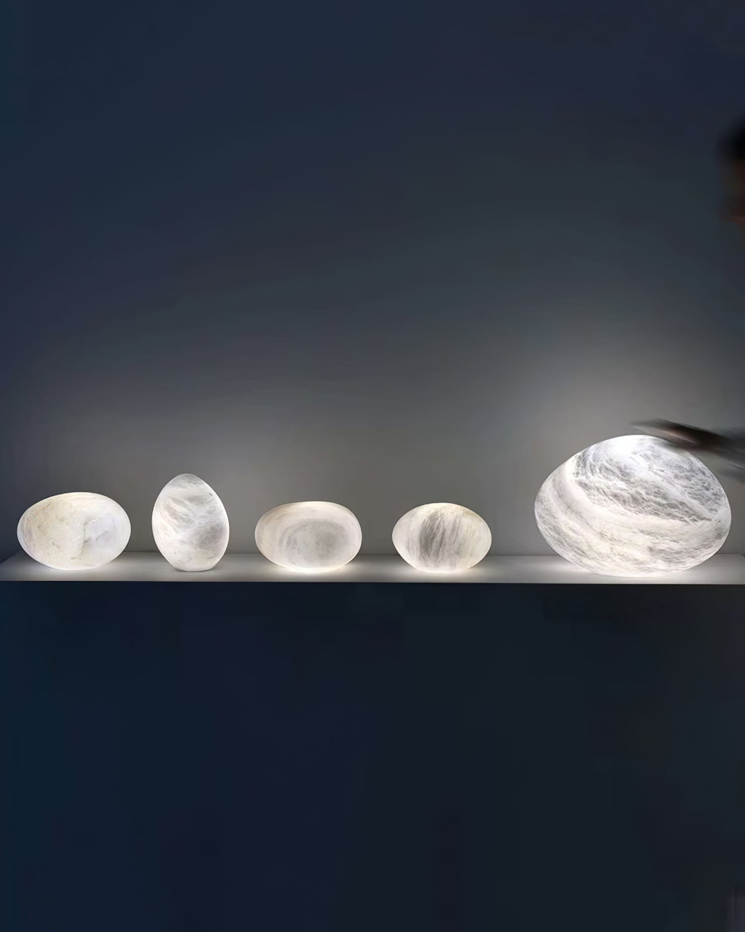Pebbles Alabaster Pendant Lamp M334