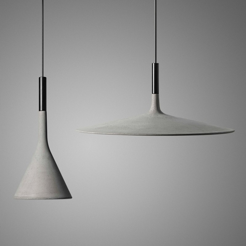 Alphomo Pendant Light - Minimal Concrete Pendant for Kitchen