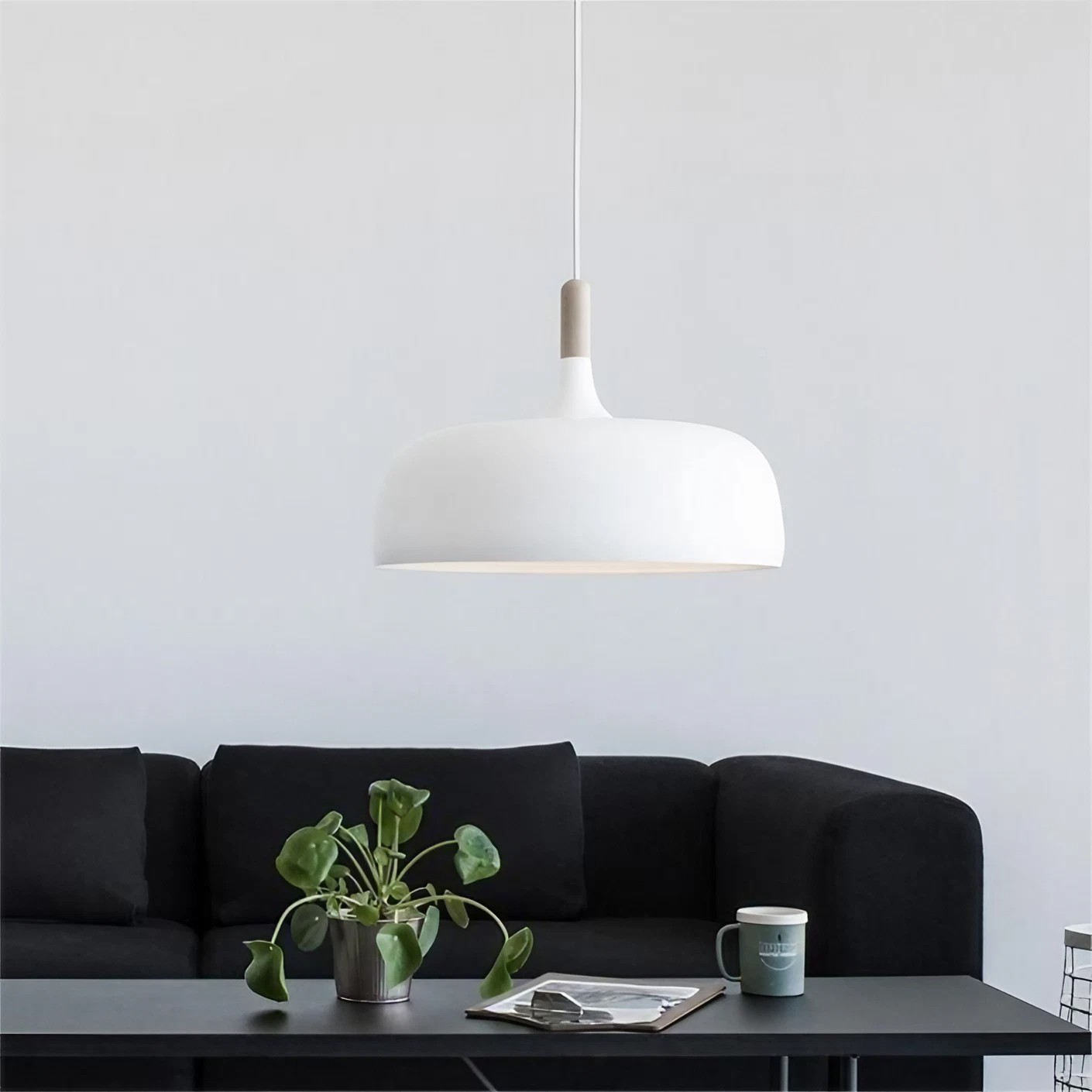 Scandinavian Acorn Pendant Light S35