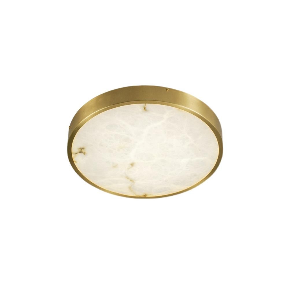 Geometric Alabaster Recessed Ceiling Light T1655