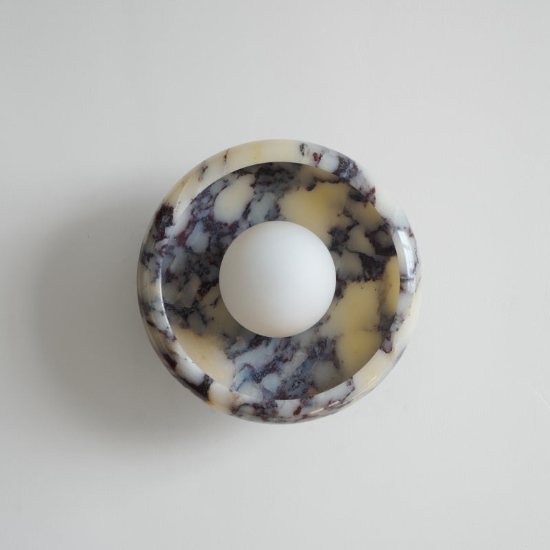Bowl - Shaped Marble Wall Lamp P064